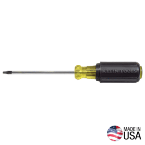 Klein TORX Screwdriver, Round Shank, Cushion-Grip