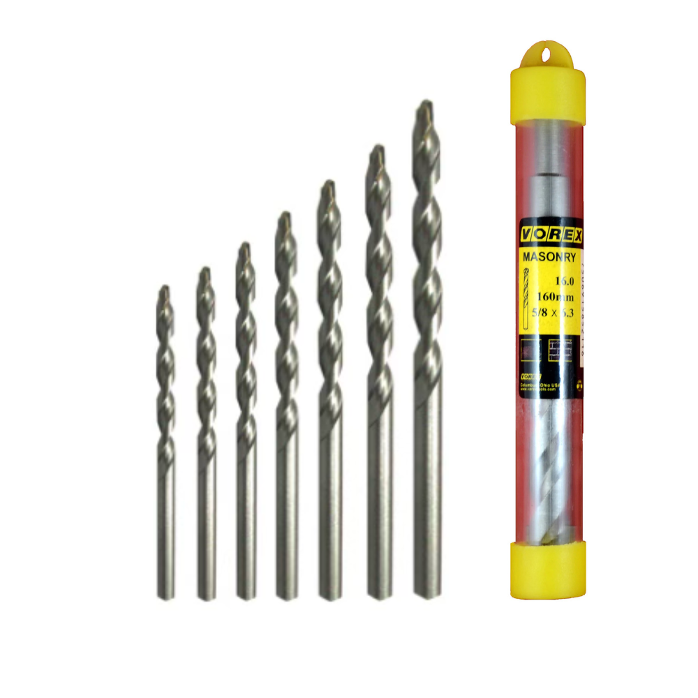 Vorex Masonry Drill Bit Made in U.S.A.