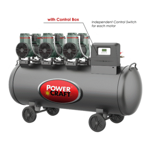 Powercraft Oil Free Horizontal Air Compressor 6HP PACO 60200A