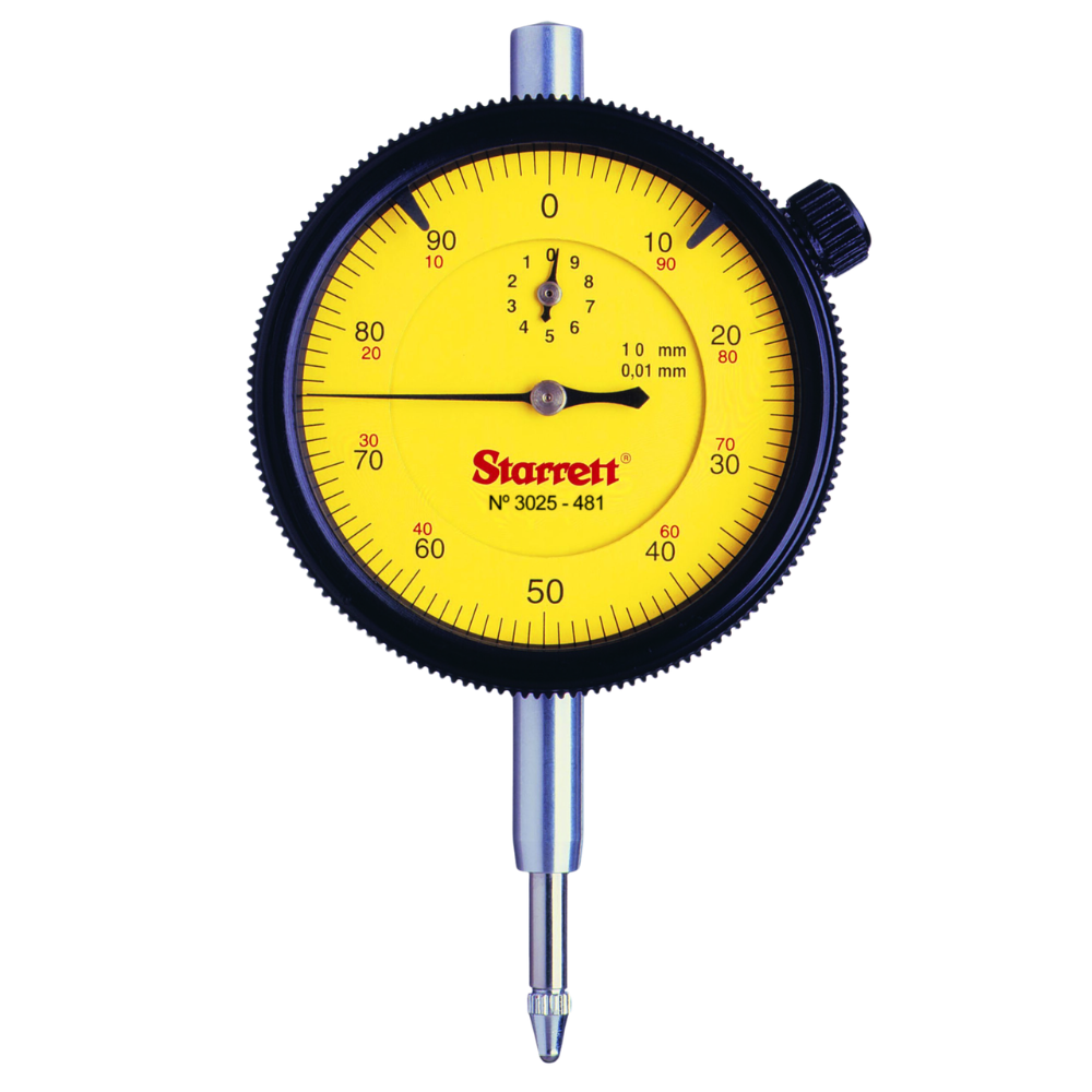 Starrett 3025-481 Dial Indicator Made in U.S.A