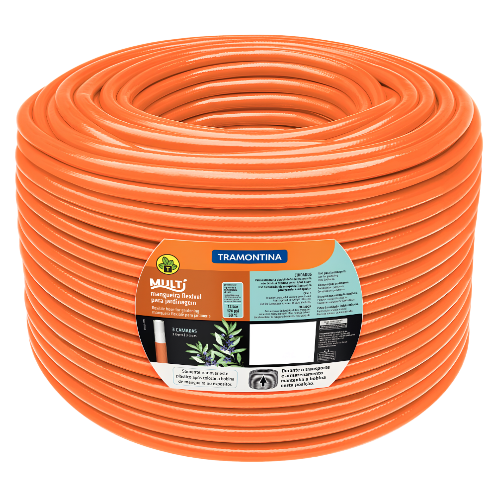 Tramontina H.D. Multi Garden Hose (Orange)