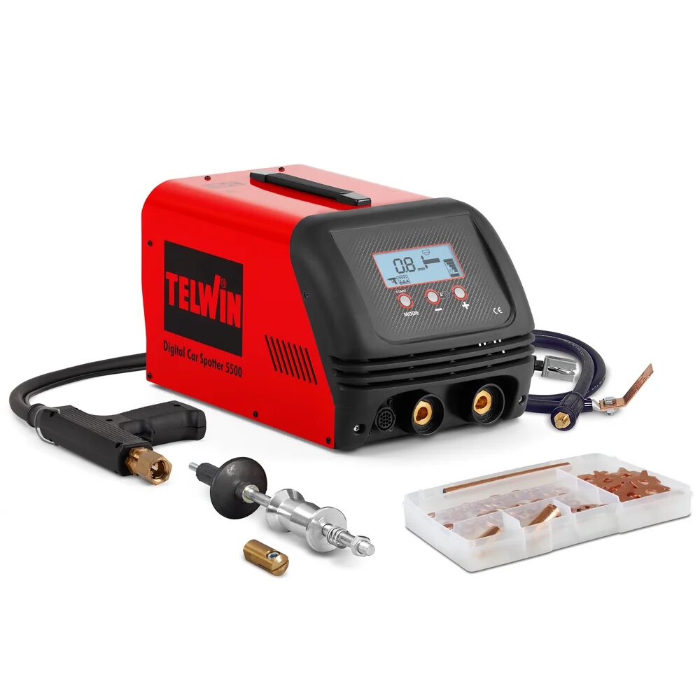 Telwin Electronic repair spotter (traction, spot welding) of vehicles DIGITAL SPOTTER 5500 Made in Italy