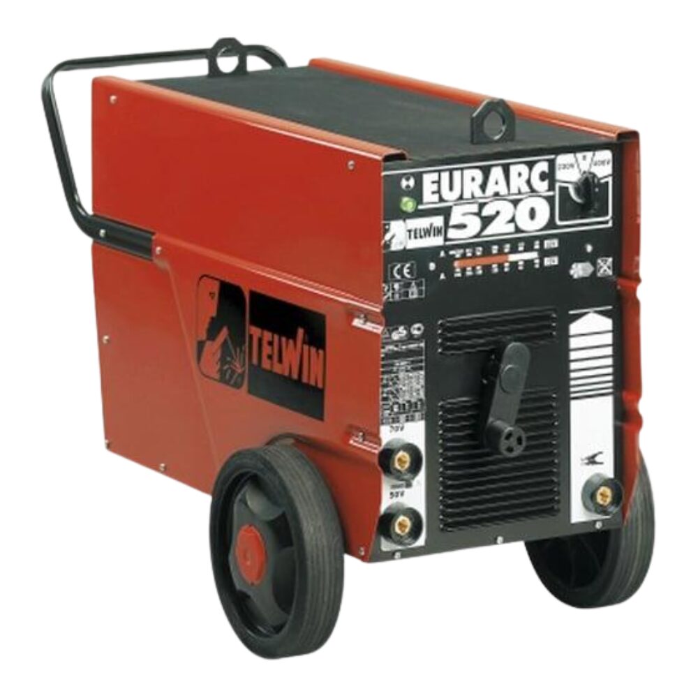 Telwin Heavy-Duty AC (alternating current) MMA/stick Welding Transformer Machine UERARC 520 Made in Italy