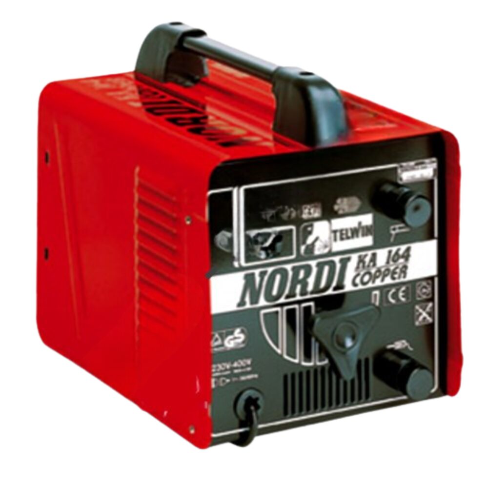 Telwin AC transformer stick welder (MMA/SMAW) (Copper/CU) NORDIKA 164 Made in Italy