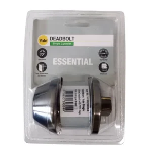 Yale Essential Medium Duty Single Cylinder Deadbolt - Antique Brass VYED 1001 US5